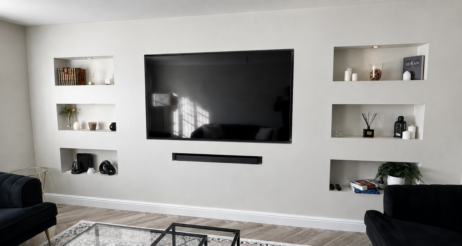 Bespoke media wall